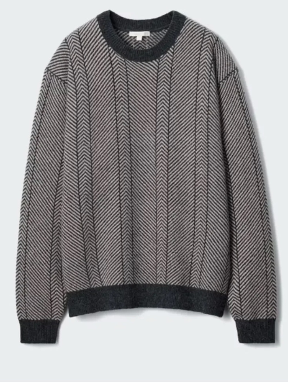 NWT Uniqlo JW Anderson Lambswool Herringbone Sweater XXS